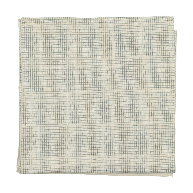 Lilette Velour Blanket - Slate main image 1