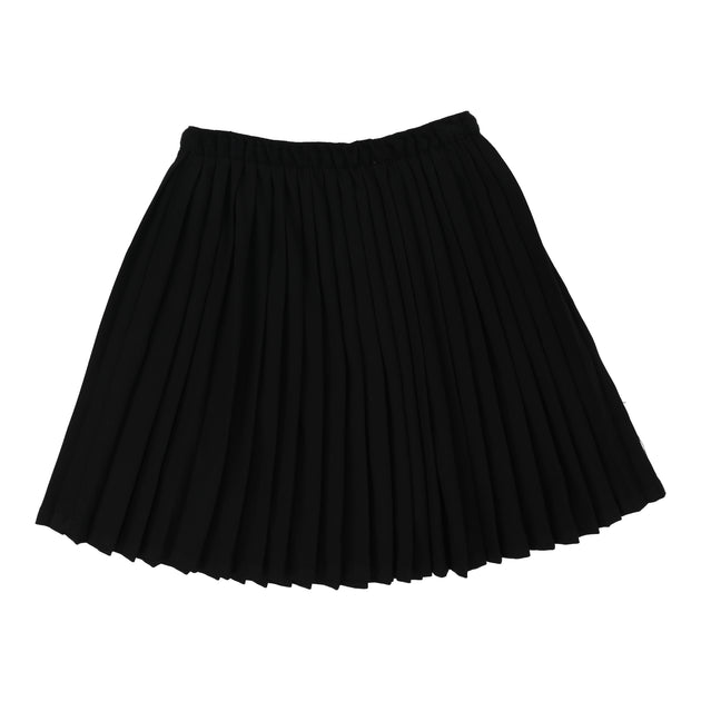 Analogie Knife Pleated Skirt - Navy (Poplin Collection) main image 1