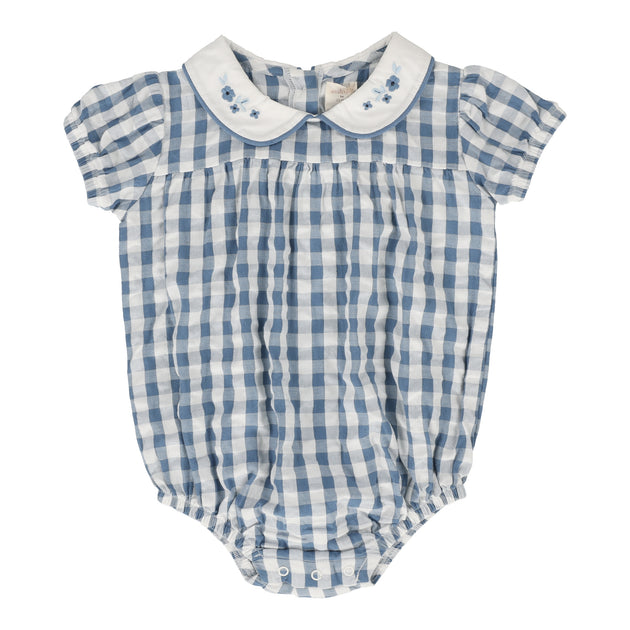 Analogie Outer Field Girls Romper - Electric Blue
