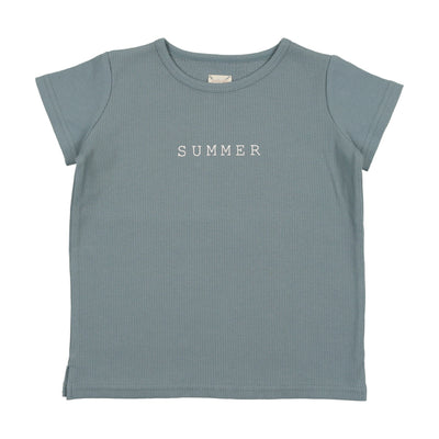 Analogie "Summer" T-Shirt (Printed Denim Collection) - Ocean