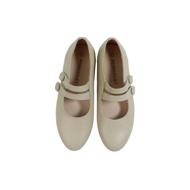 Perroquet Shoes Petal Mary Janes - Pink