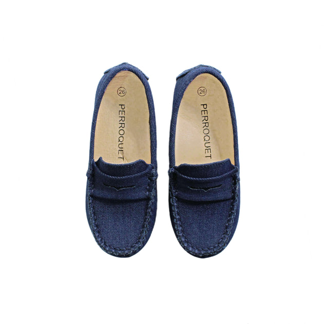 Perroquet Leather Penny Loafers - Black