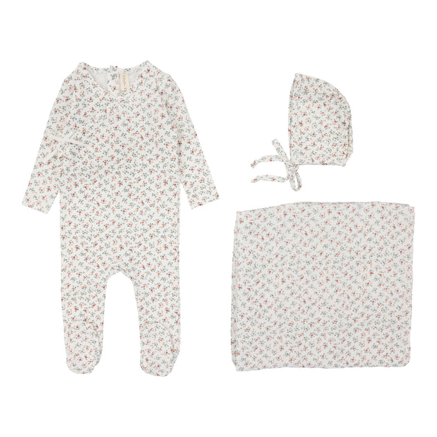 Lilette Knit Bris Blanket - Winter White