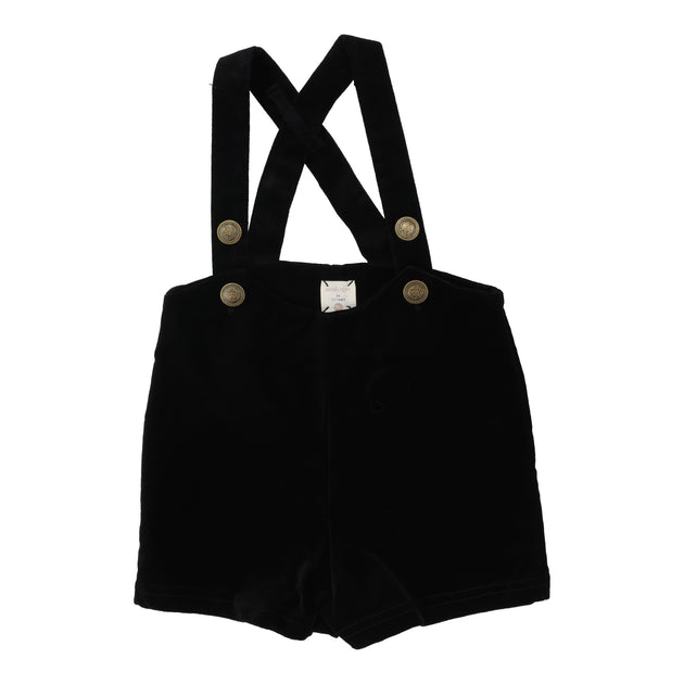 Analogie Suspender Shorts - Burgundy Plaid main image 0