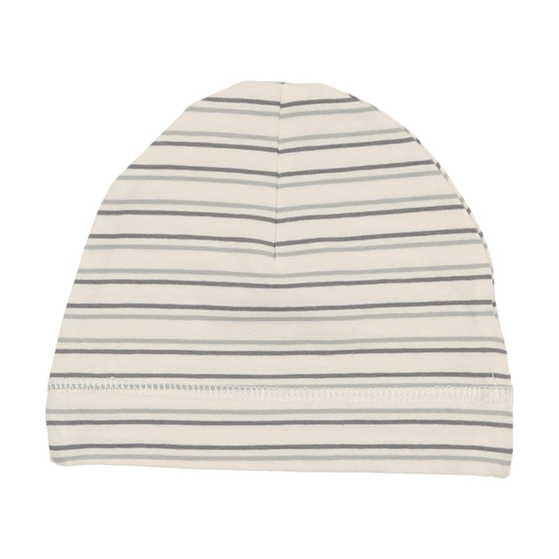 Louli Beanie Hat - Blue Stripe
