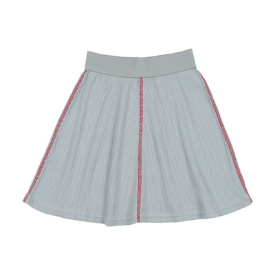 Lil Legs Big Girls Coordinating Skirt - Blue and Red Stripe