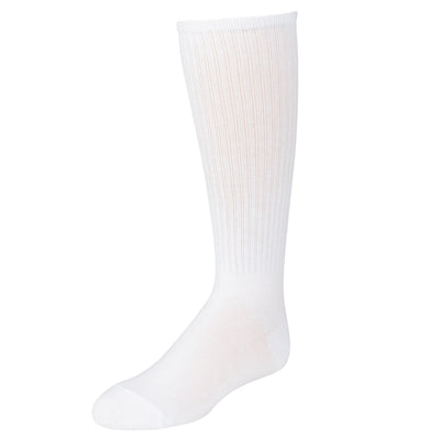 JRP Sport Rib Knee Socks - White 2 Pack