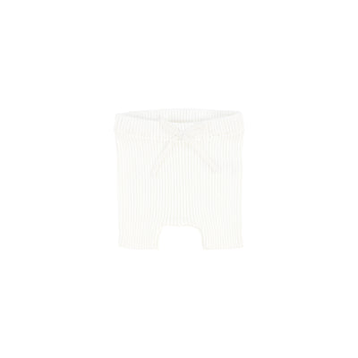 Analogie Knit Shorts - White