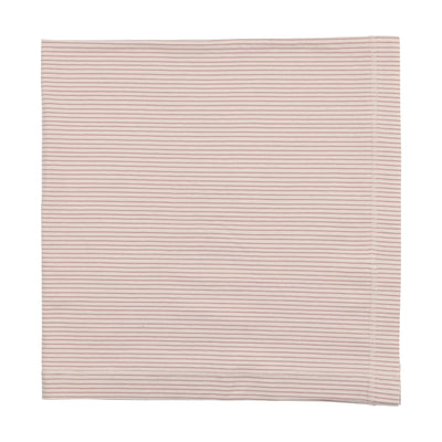 Lilette Signature Striped Blanket - Rose Stripe