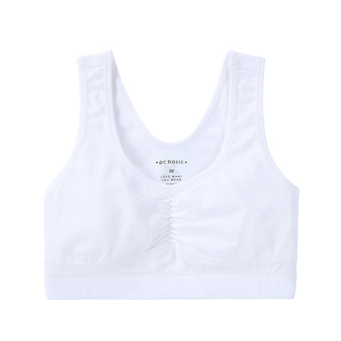 Petit Clair Basics Teen Jersey Training Bra - 2-Pack White