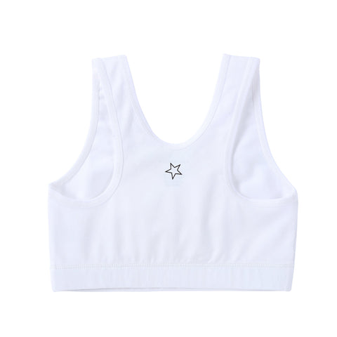 Petit Clair Basics Teen Jersey Training Bra - 2-Pack White
