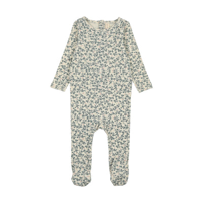 Lilette slate all over floral footie from our All Over Floral.