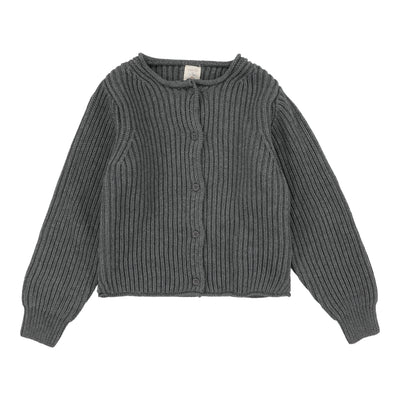 Lil Legs Knit Cardigan - Mid Grey