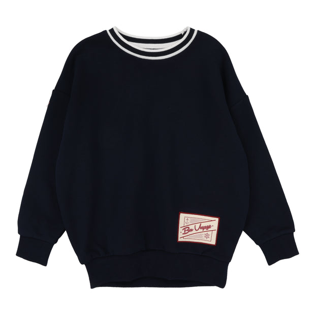 Analogie Bon Voyage Sweatshirt - Navy