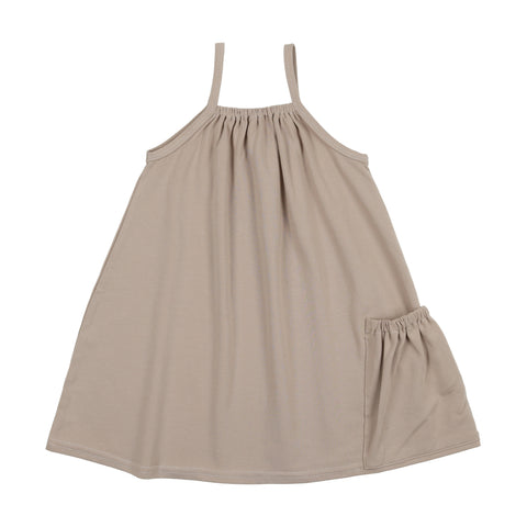 Lil Legs Cotton Jumper - Taupe