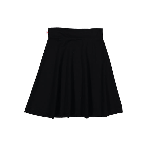 Three Bows Ladies Classic Camp Skirt - Black 25"