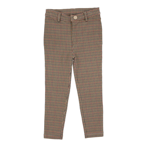 Analogie Plaid Pants - Houndstooth