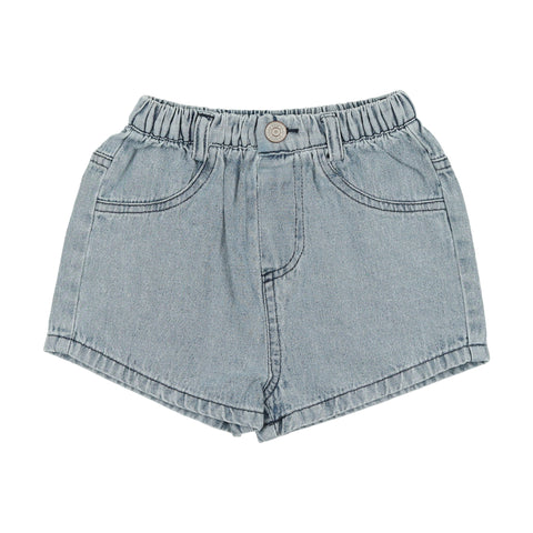 Analogie Denim Shorts - Light Wash (Lightweight Denim Collection)
