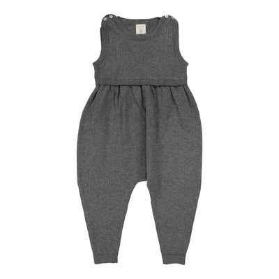 Analogie Knit Overalls - Mid Grey