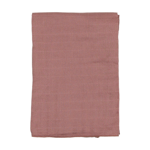 Lilette Dotted Swaddle - Mulberry/Ivory