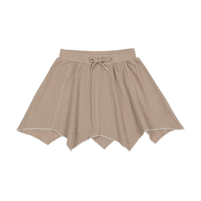 Lil Legs Handkerchief Skirt - Taupe