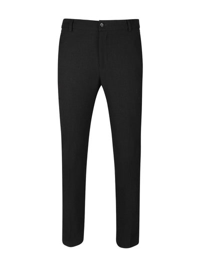 T.O. Collection Mens Classic Fit Flex Pants - Charcoal