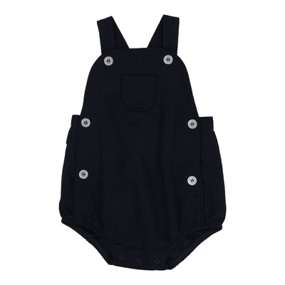 Analogie Suspender Shorts - Navy