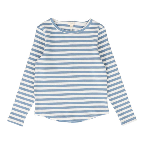 Lil Legs striped girls striped t-shirt long sleeve from our Vintage Contrast Collection.