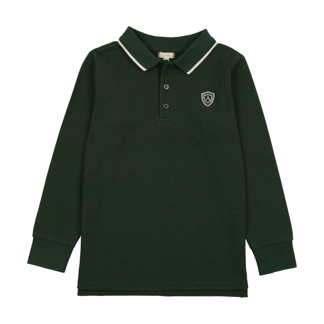 Lil Legs Logo Polo - Green Lil Legs Logo Polo - Green