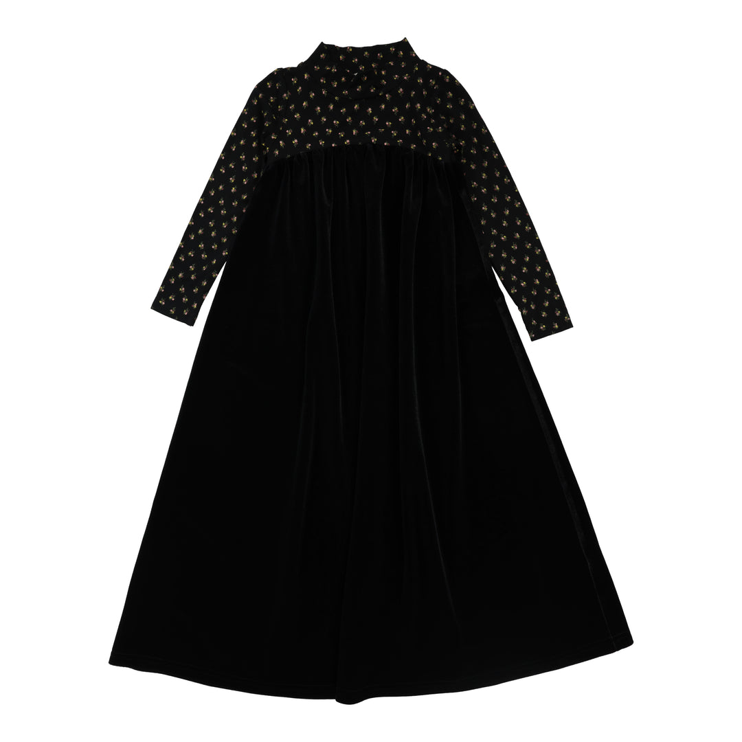 lil legs velour maxi dress Lil Legs Velour Maxi Jumper
