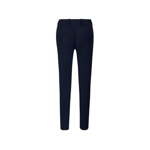 Back view of TO Collection Boys Flex Breeze Stretch Pants in Navy Husky