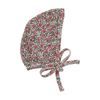 Lil Legs Bonnet - Pink Floral