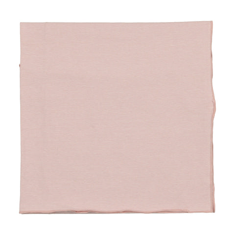 Lilette Pinstripe Blanket - Pink