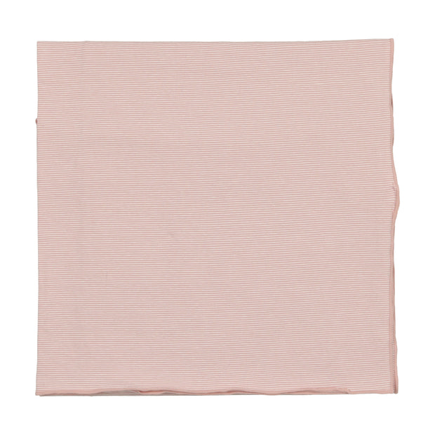 Lilette Pinstripe Blanket - Pink