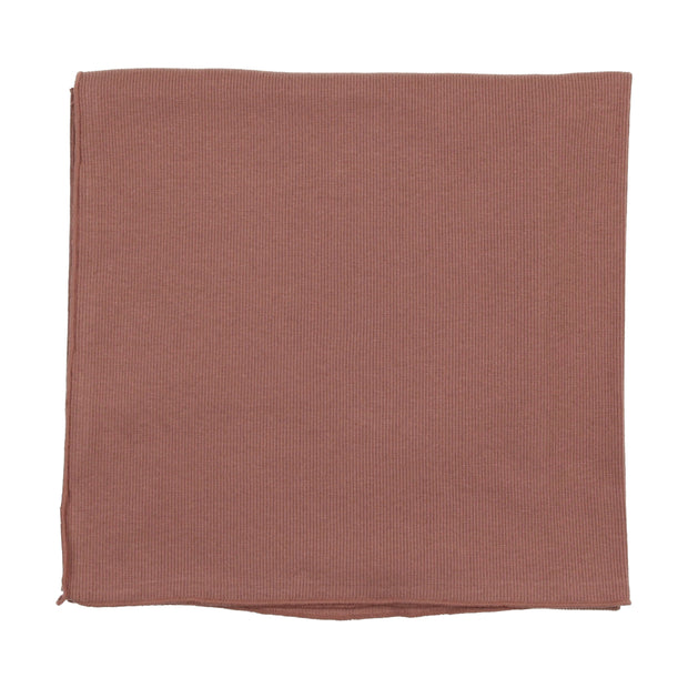 Lil Legs Ribbed Blanket - Mulberry