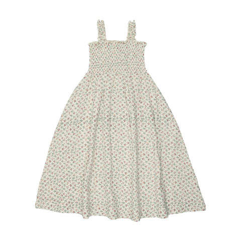 Lil Legs Smocked Maxi Jumper - Floral