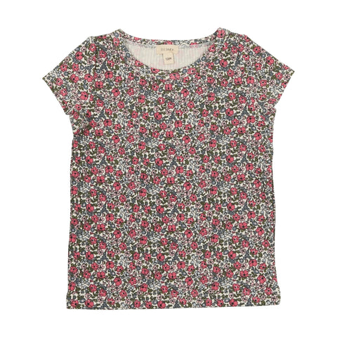 Lil Legs Short Sleeve T-Shirt - Pink Floral