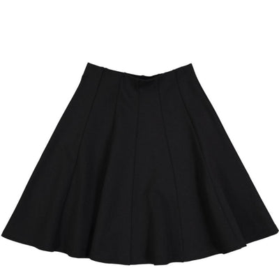 BGDK Ladies Lycra Ponti Panel Skirt 27" - Black GM-5023A