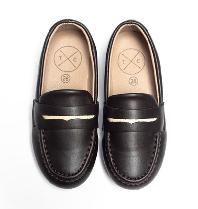 Tannery + Co Kids Sepia Loafers