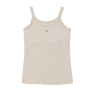 Petit Clair Basics Girls Cami Undershirts with Support - 2-Pack Nude
