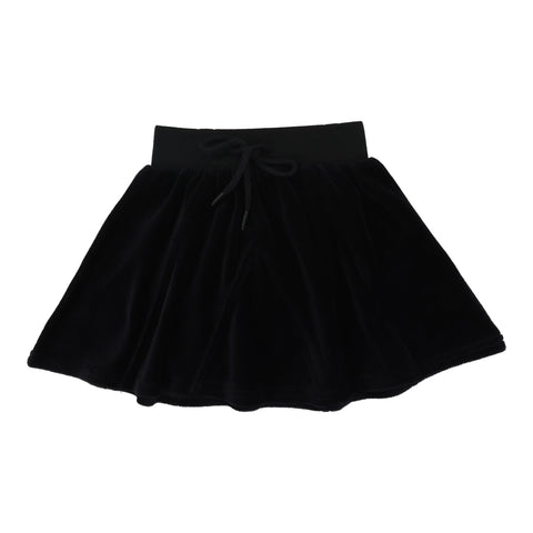Analogie Velour Skirt - Black