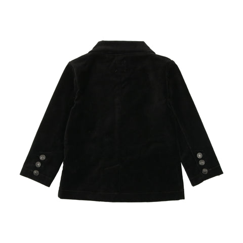 Analogie Velvet Blazer - Black