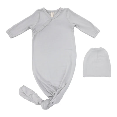 Lilette pale blue baby gown set from our Cotton Graphic.
