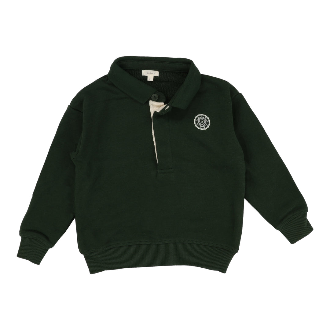 Lil Legs Logo Sweatshirt - Green Lil Legs Logo Sweatshirt - Green