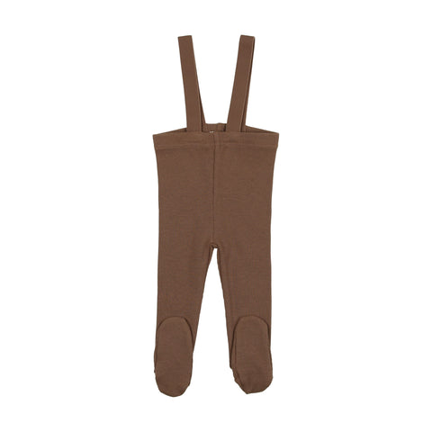 Lil Legs Suspender Leggings - Camel