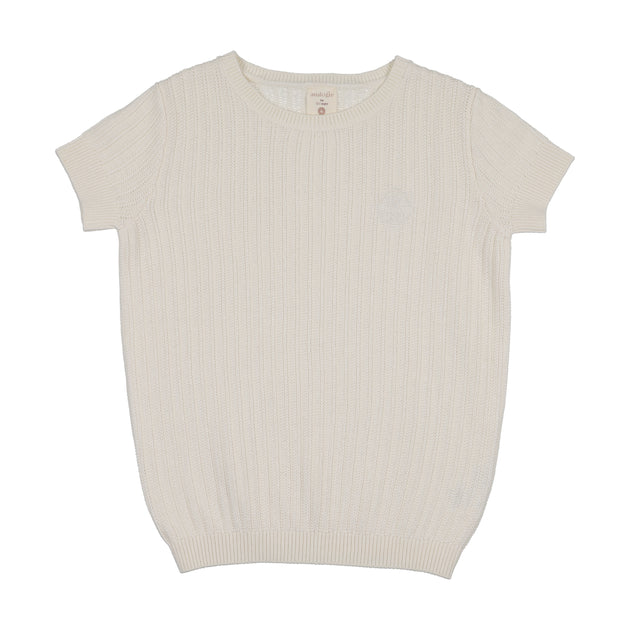 Analogie Knit Crew Neck Sweater - Cream (Signature Collection) – Head ...