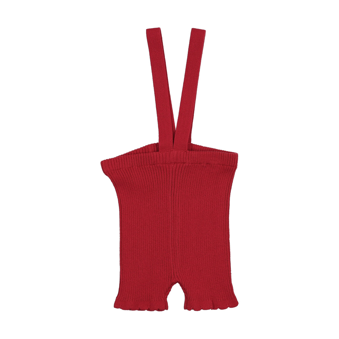 Suspender Shorts – Head Shoulders Toes & Bows