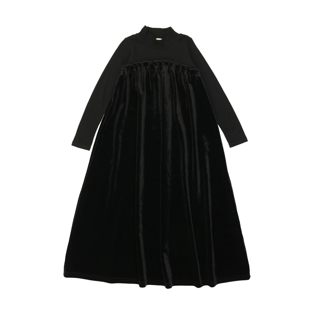 lil legs velour maxi dress ASOS DESIGN velvet maxi dress with gathered side seams in plum