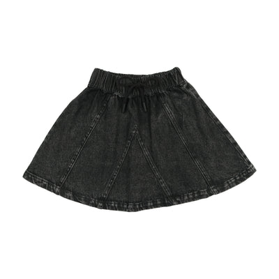 Analogie Denim Skirt - Black