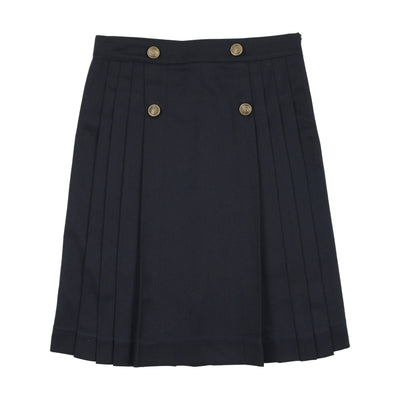 Analogie Pleated Skirt - Navy